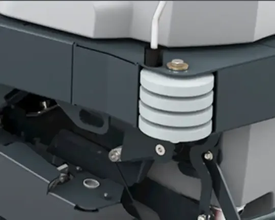 Hako Scrubmaster B400 RH, Stahlrahmen mit Anfahrschutz