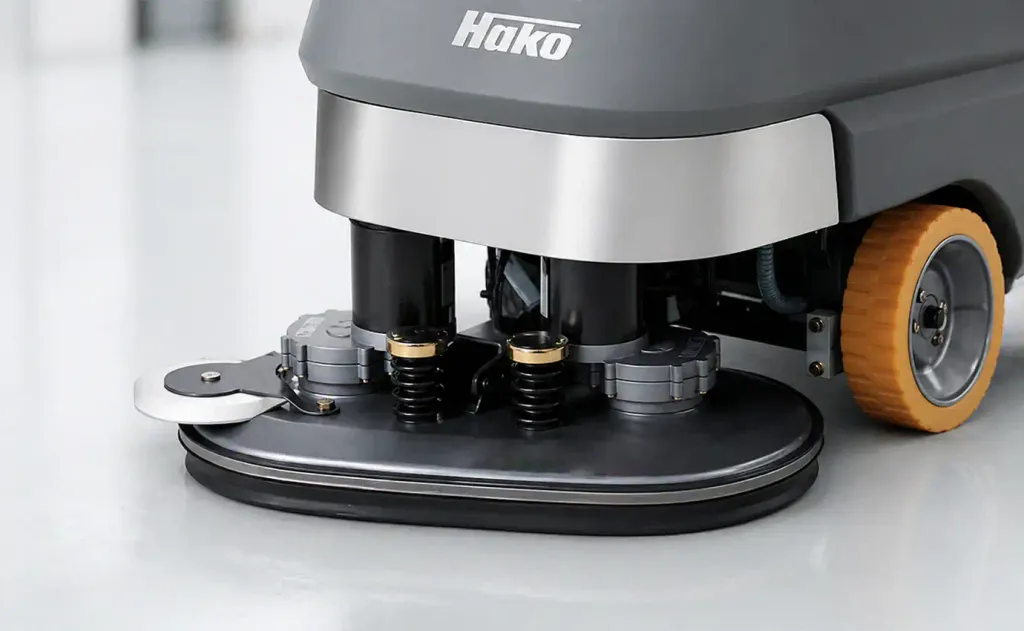 Hako Scrubmaster B70 CL, werkzeugloser Bürstenwechsel