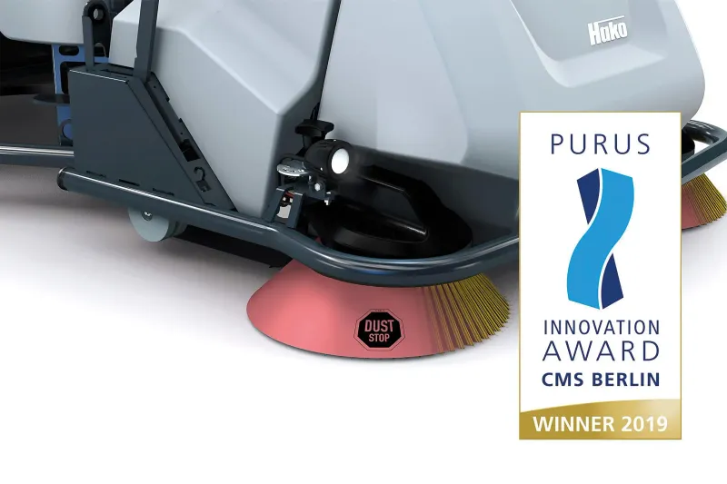 Hako Dust Stop Seitenbesen Ummantelung gewinnt Purus Innovation Award