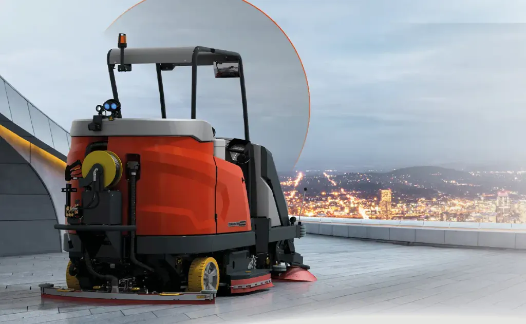 Hako Scrubmaster B400 RH im Einsatz