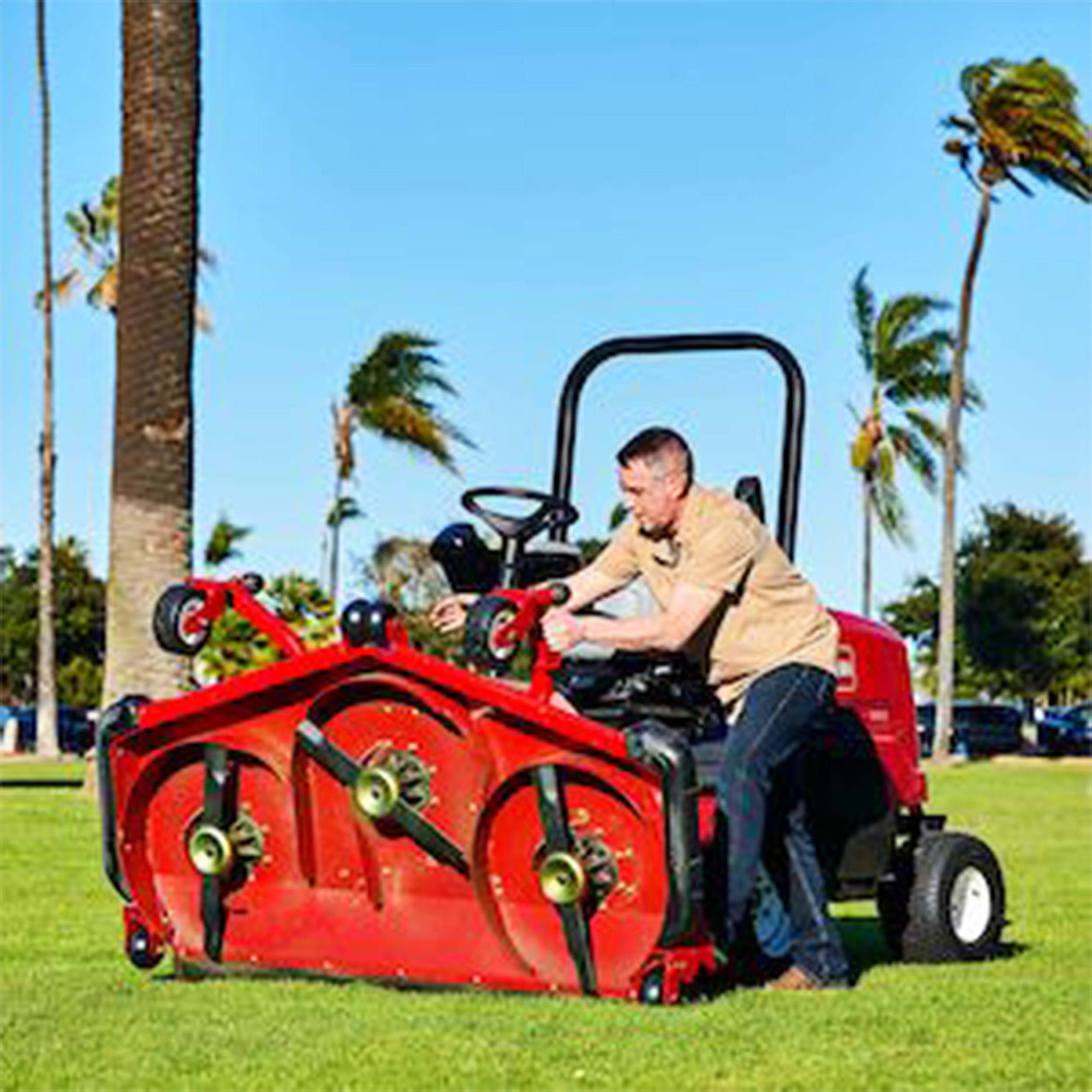 groundsmaster schnell gereinigt