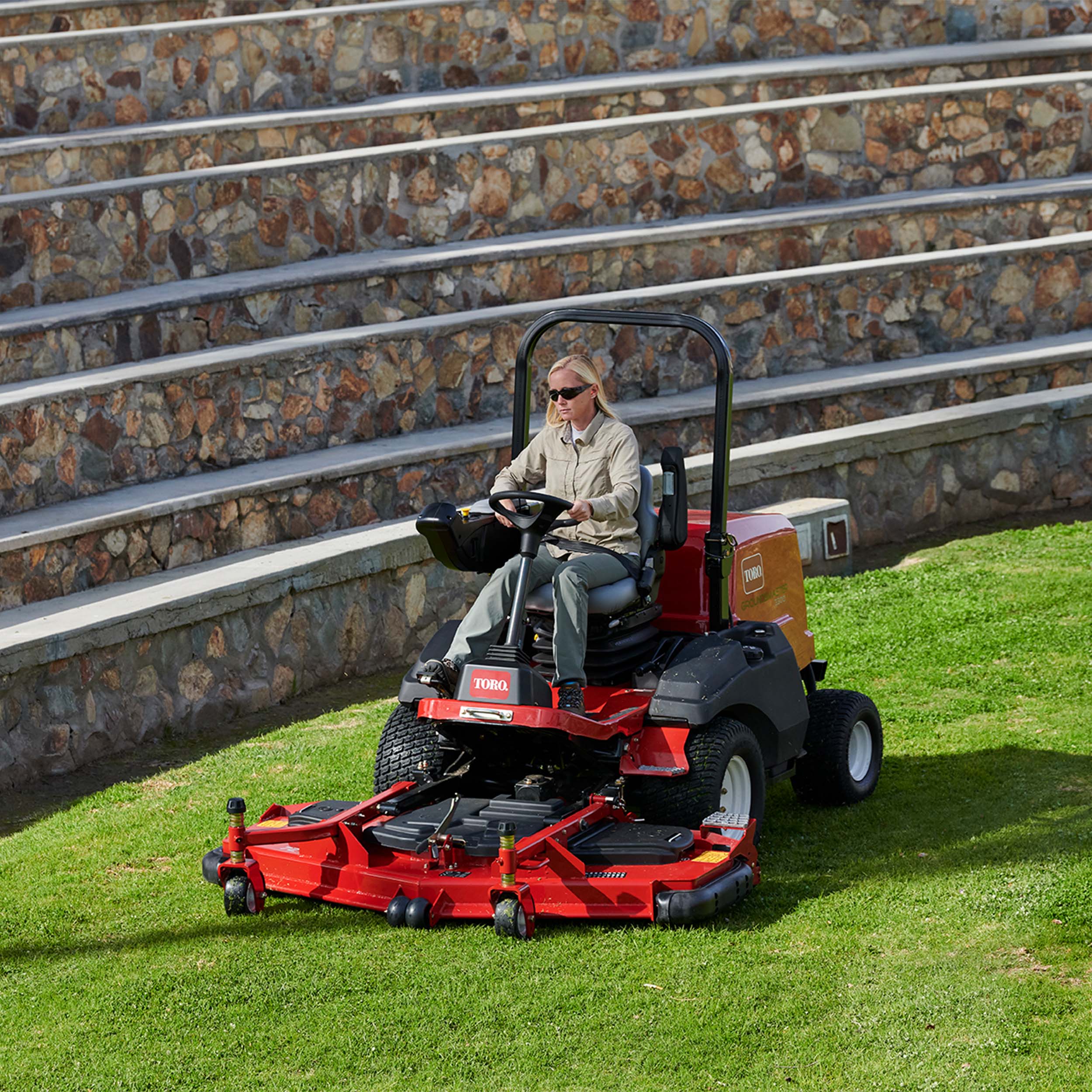 toro groundsmaster fahrt
