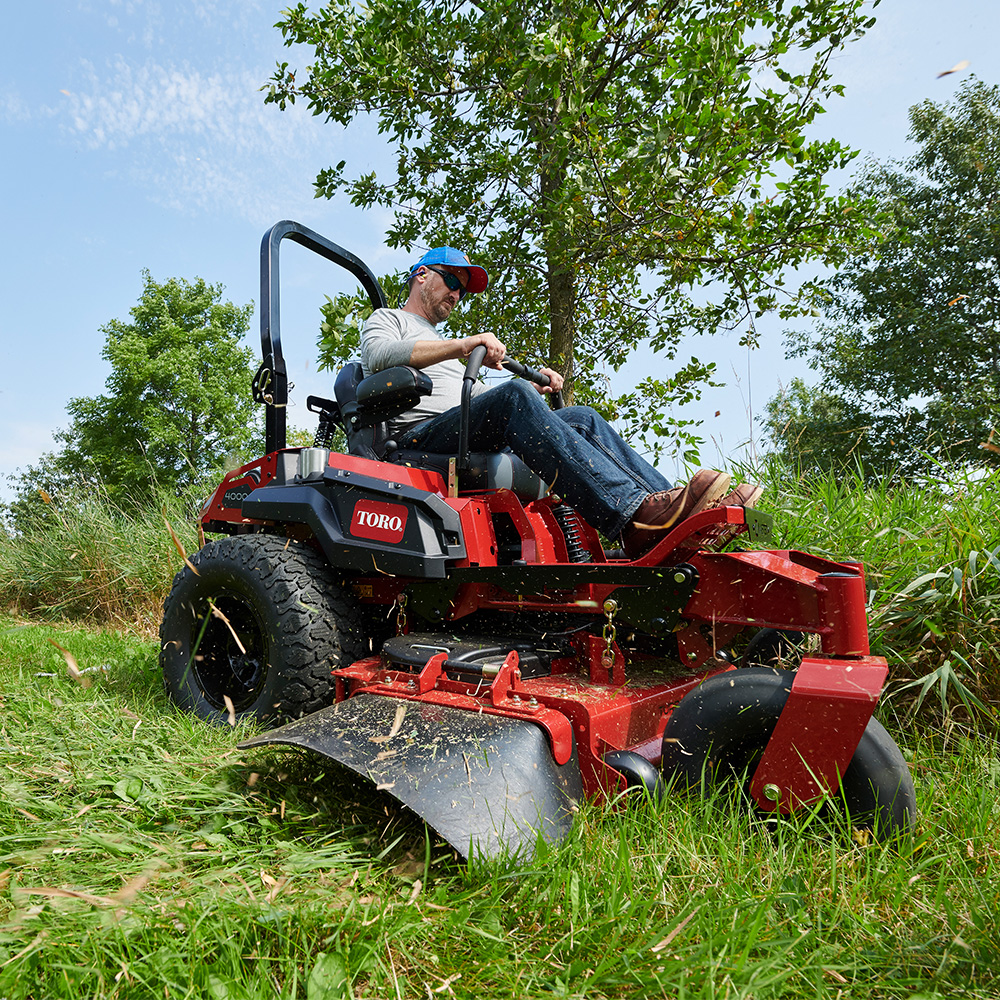 seitenauswurf nahaufnahme toro z master