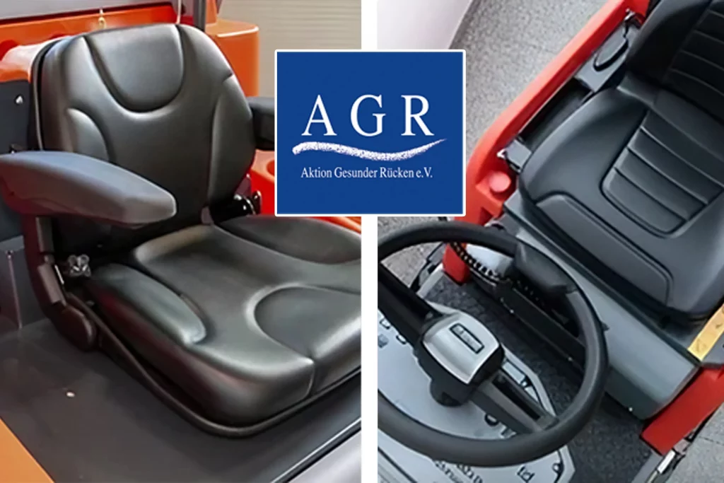 Aktion Gesunder Rücken Auszeichnung für Scrubmaster Ride On von Hako