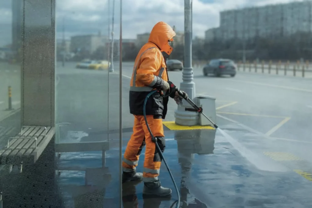 Hochdrucklanze Oertzen Straßenreinigung