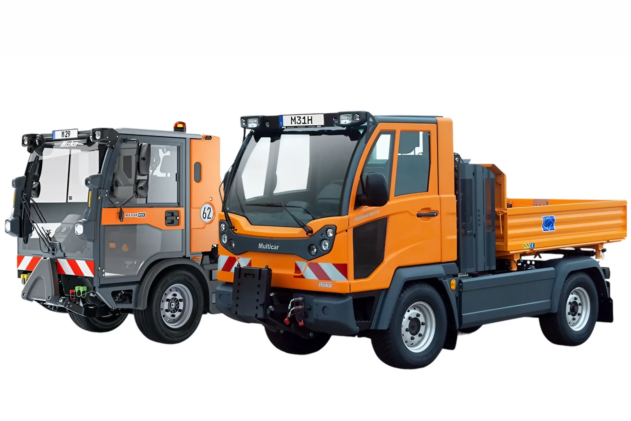 hako multicar m29 und m31 aufreihung