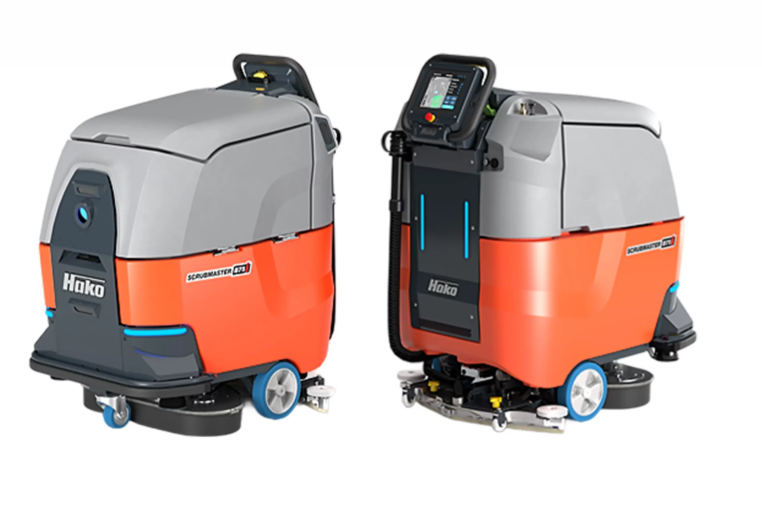 Front und Heckansicht Hako Scrubmaster B75i autonome maschine