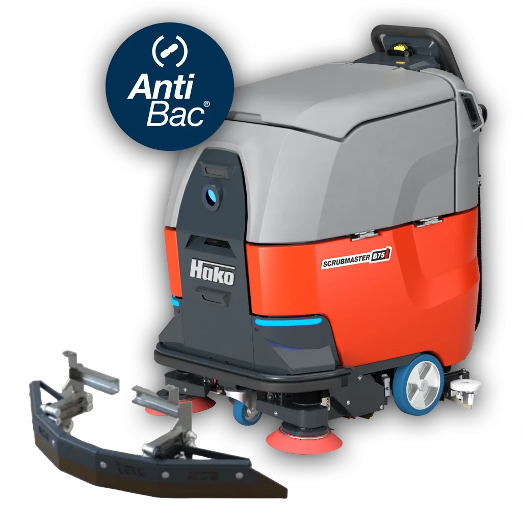 Hako Antibac und Clean-Guard-Frontschild für Scrubmaster B75i