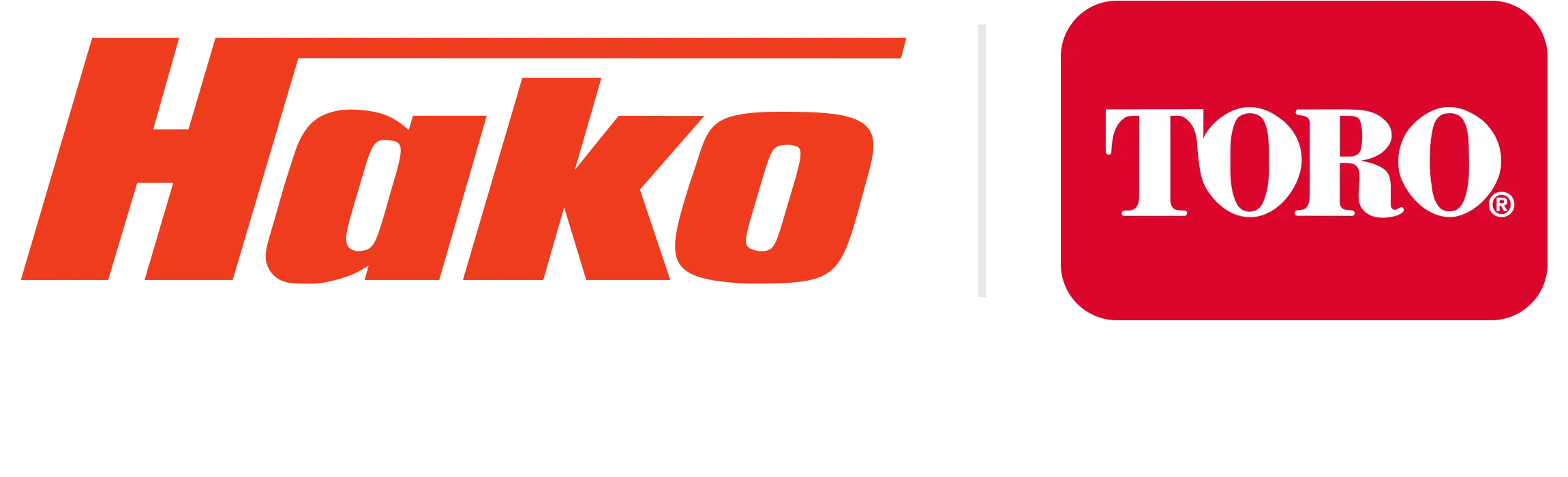 Hako und Toro Vertragshändler Badge