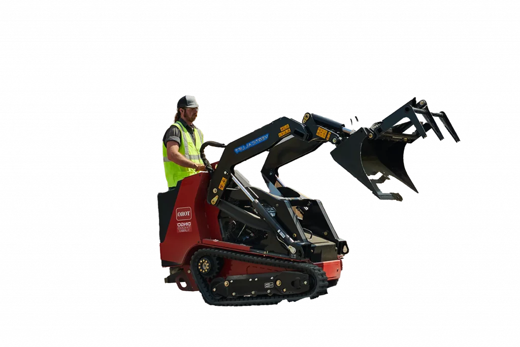 toro kompaktnutzlader dingo tx 1000 turbo im einsatz
