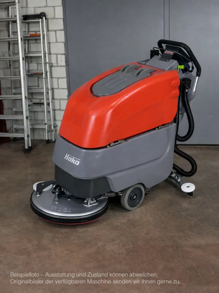 Scheuersaugmaschine Hako Hakomatic B45 Seiten Ansicht links