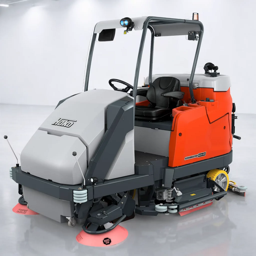 Kombination Scheuer und Kehrmaschine Hako Scrubmaster B400 RH